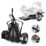 Go! Series Single Rail Ride-Up Folding Motorcycle Trailer - Image 2