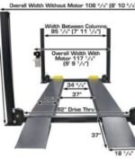 Atlas 408SL Super Deluxe 4-Post Lift - Image 7