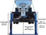 Atlas BP12000X 12,000 lb Commercial Grade Baseplate Lift - Image 4