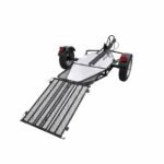 Alpha Sport Single Ride-Up Folding Motorcycle Trailer - Image 2