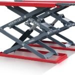 Aston 9000lbs Ultra-Thin Car Auto Scissor Lift Full Rise ***Electric Lock Release*** Hoist 110V ASL-FR9011