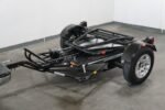 Alpha Sport Single Ride-Up Folding Motorcycle Trailer - Image 7