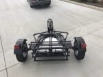 Alpha Sport Single Ride-Up Folding Motorcycle Trailer - Image 3