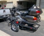 Alpha Sport Single Ride-Up Folding Motorcycle Trailer - Image 18