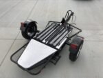 Alpha Sport Single Ride-Up Folding Motorcycle Trailer - Image 20