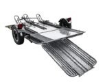 Trinity MT3 Motorcycle Trailer Stand, Store or Roll Ride-Up 3-Rail - Image 28