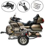 Alpha Sport Single Ride-Up Folding Motorcycle Trailer - Image 28