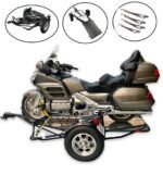 Alpha Sport Single Ride-Up Folding Motorcycle Trailer - Image 29