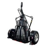 Alpha Sport Single Ride-Up Folding Motorcycle Trailer