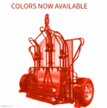 Trinity MT3 Motorcycle Trailer Stand, Store or Roll Ride-Up 3-Rail - Image 7