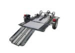 Trinity MT3 Motorcycle Trailer Stand, Store or Roll Ride-Up 3-Rail - Image 12