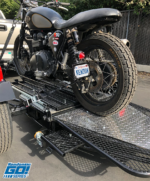 Go! Series Single Rail Ride-Up Folding Motorcycle Trailer - Image 13