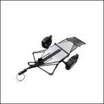 Alpha Sport Single Ride-Up Folding Motorcycle Trailer - Image 13