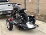 Alpha Sport Single Ride-Up Folding Motorcycle Trailer - Image 17