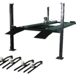8000LB 4-Post Portable Parking Storage Service Car Lift HW-8SXLT